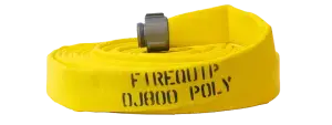 Snap-tite dj800 jacketed fire hose in yellow