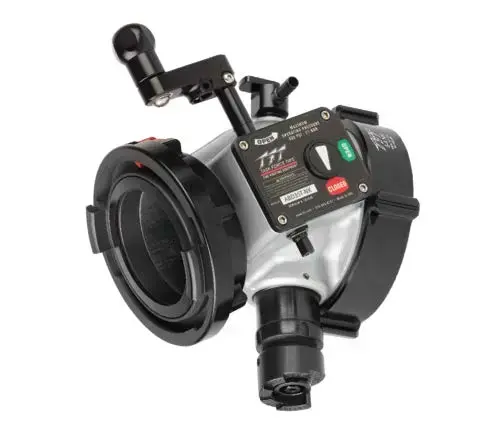 A low profile ball intake valve