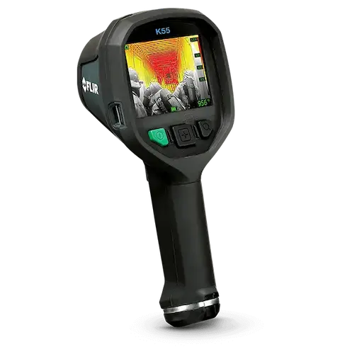 FLIR K55 thermal imaging camera engineered for advanced fireground imaging, victim location, and incident scene assessment.