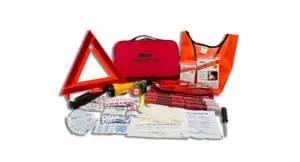 Cortina warning and flare kits equipped to enhance roadside safety, traffic management, and emergency scene protection.