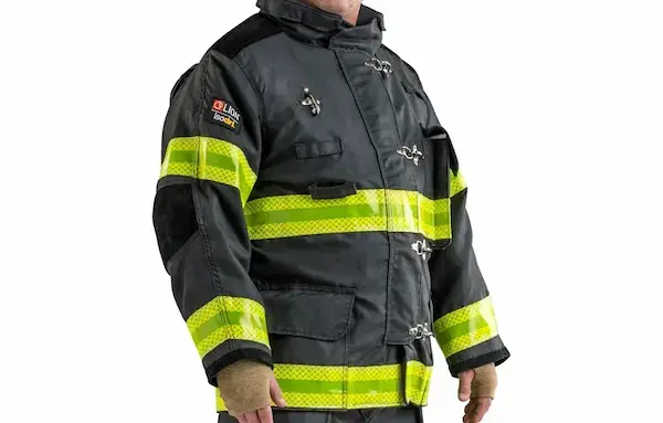 LION Super Deluxe turnout gear delivering durable firefighter protection and reliable fireground performance.