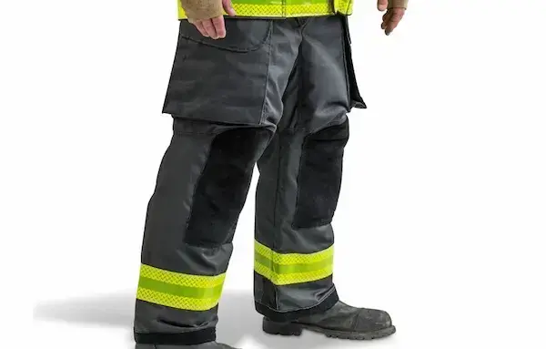 LION Super Deluxe turnout pants built for dependable fireground protection, exceptional durability, and all-day operational comfort.