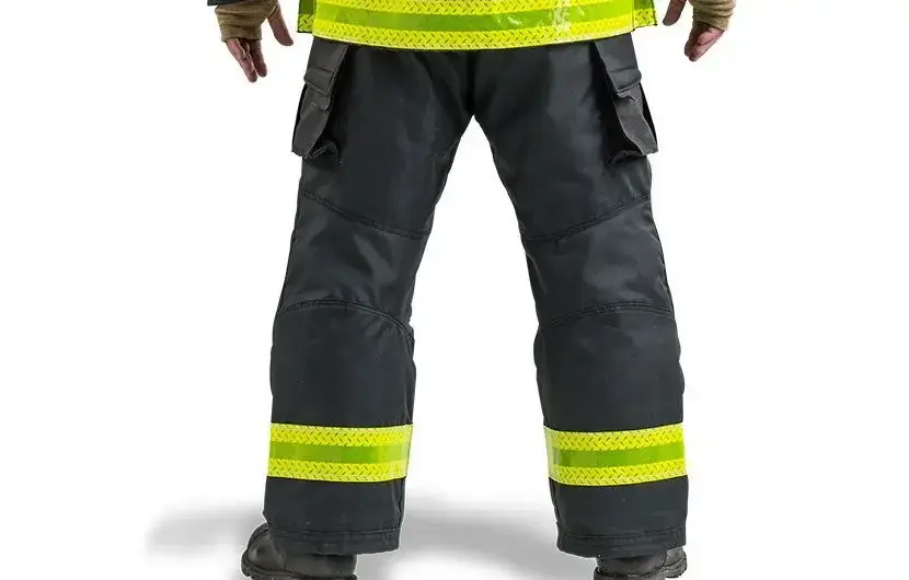 LION V-Force turnout pants engineered for advanced thermal protection, unrestricted mobility, and long-lasting firefighter performance.