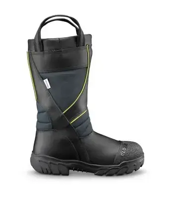 MSA Globe SUPRALITE 14-inch firefighting boots combining lightweight construction with dependable structural protection.