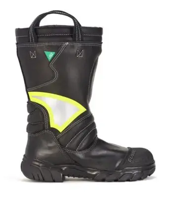 MSA Globe SUPREME 14-inch structural firefighting boots providing premium protection, comfort, and traction.