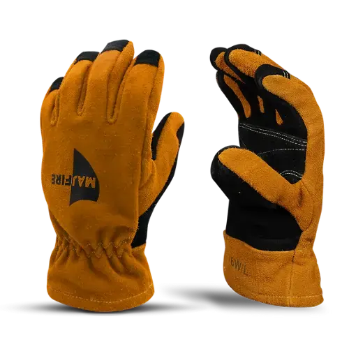 Majestic MFA82 structural firefighting gloves engineered for dependable hand protection, flexibility, and fireground performance.