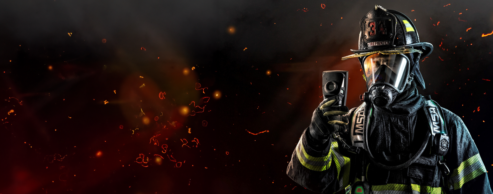 Connected Firefighter Banner- Landing Page