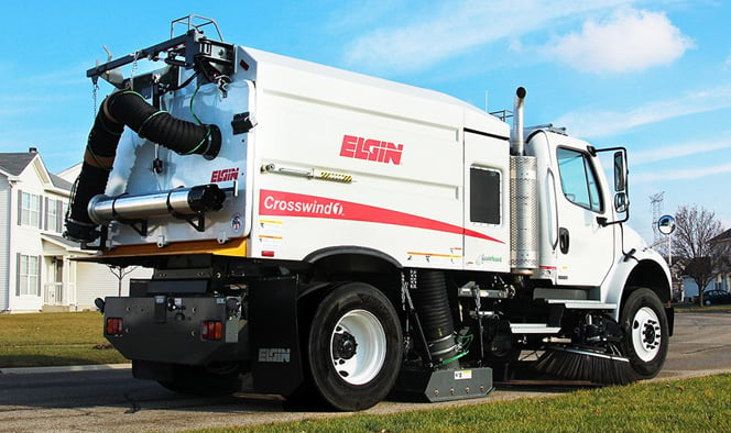 Street Maintenance Elgin Crosswind Regenerative Air Street Sweeper