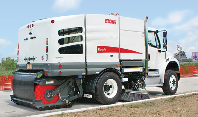 Street Maintenance Elgin Eagle Mechanical Street Sweeper